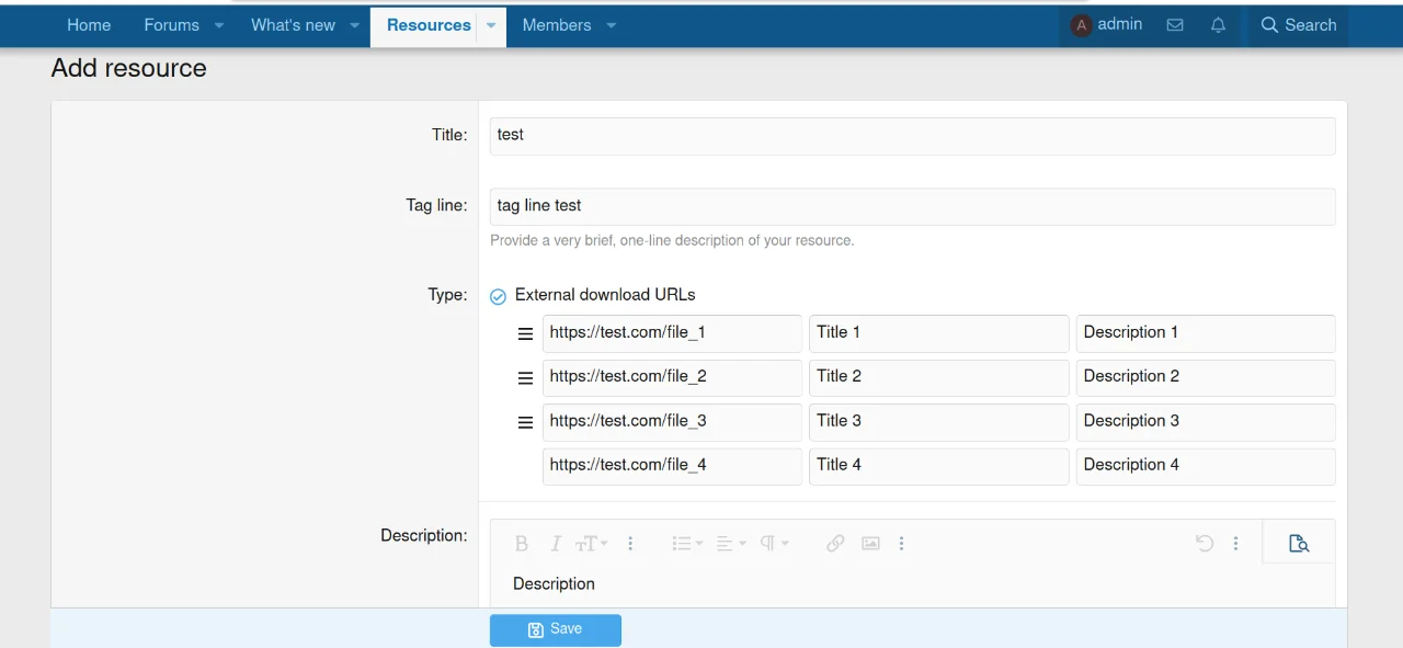 [Berg] External download URLs Alpha