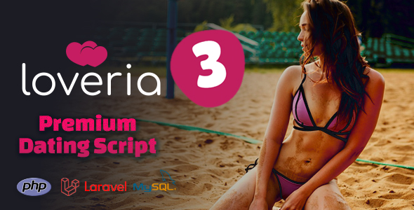 Loveria  - Premium Dating Script - Software - Admin Panel