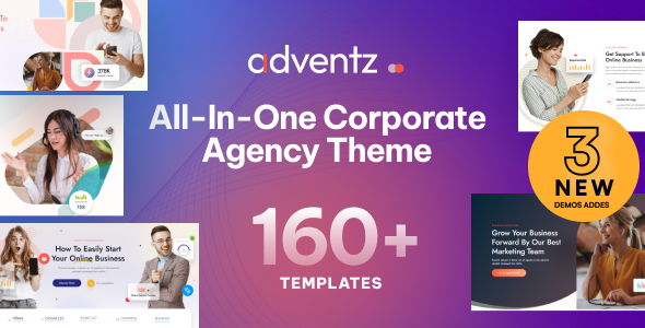 Adventz  - Corporate Business WordPress Theme