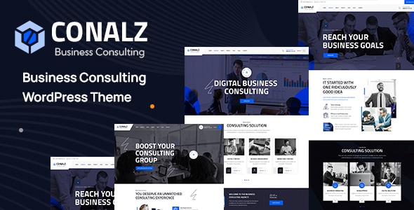 Conalz  - Business Consulting WordPress Theme