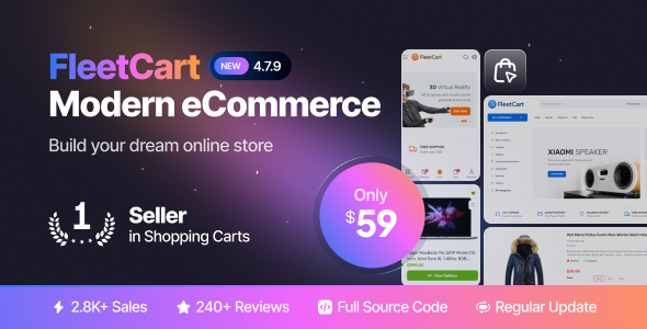 FleetCart  - Laravel Ecommerce CMS