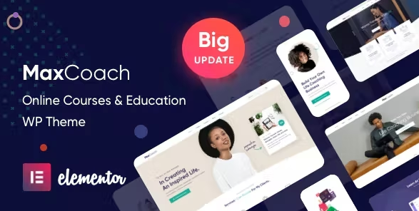 MaxCoach  - Online Courses & Education WP Theme
