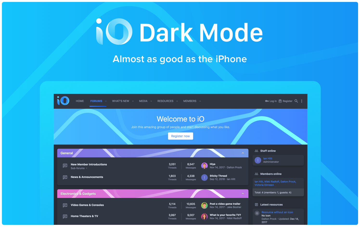 [TH] iO Dark Mode