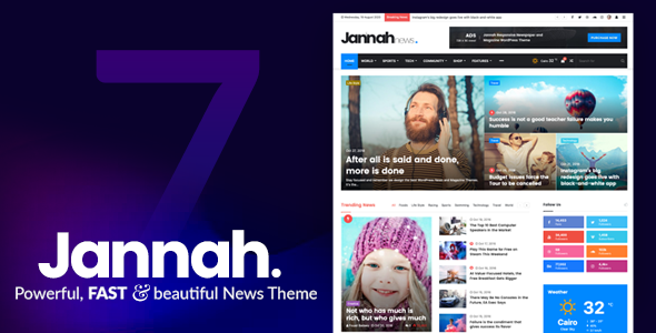 Jannah  - Newspaper Magazine News BuddyPress AMP