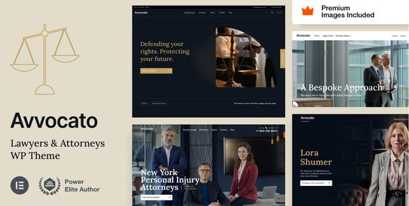 Avvocato  - Lawyer & Attorney WordPress Theme