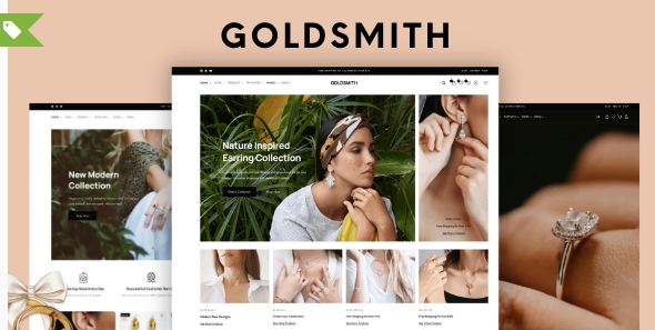 GoldSmith  - Jewelry Store WooCommerce Elementor Theme