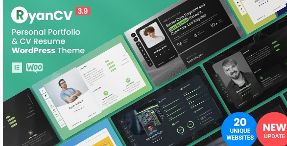 RyanCV  - Resume/CV/vCard Theme