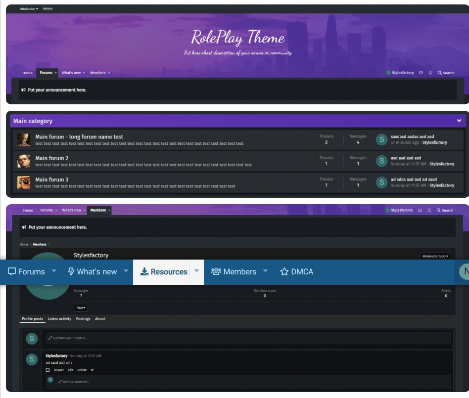 RolePlay Dark