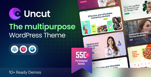 Uncut - The Multipurpose WordPress Theme