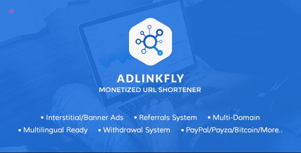 AdLinkFly  - Monetized URL Shortener