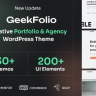 Geekfolio  – Elementor Creative Portfolio & Agency WordPress Theme