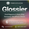 Glossier  - Newspaper & Viral Magazine WordPress Theme