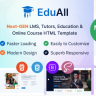 EduAll  - Education Tutors LMS & Online Course Template Multipurpose
