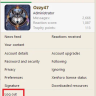 [OzzModz] Center Log Out on Visitor Menu - Center